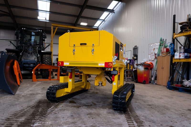 Rail engineering detail view